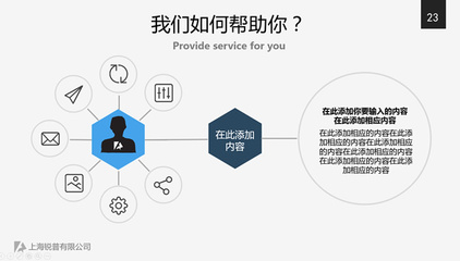 适合公司业务 团队 产品 服务介绍的经典商务ppt模板