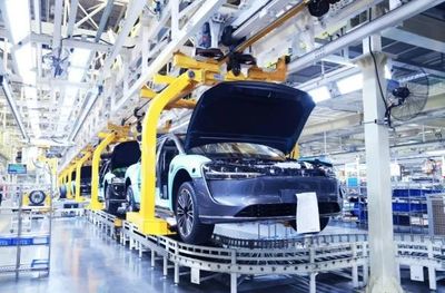 北汽新能源“享界S9”纯电动乘用车在密云正式量产