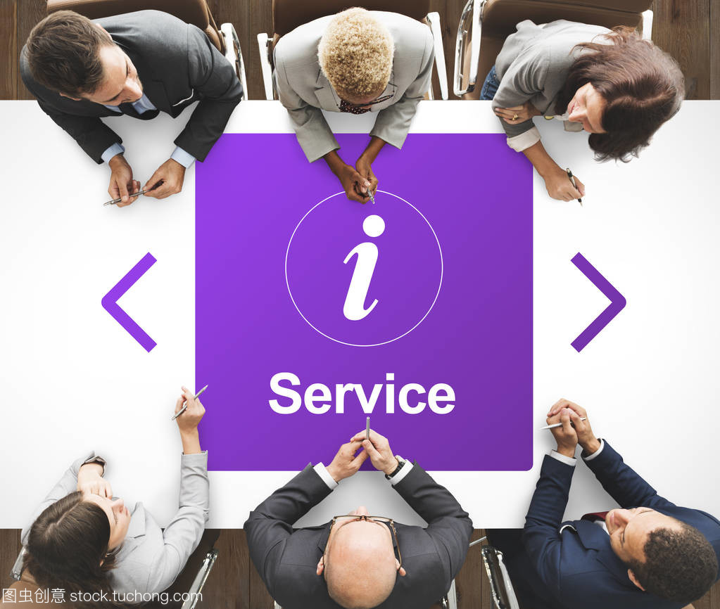 在会议工作的商务人士